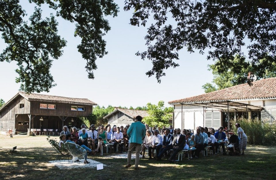 Cérémonie de mariage dans les Landes