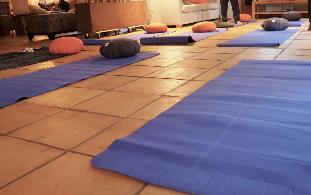 Yoga à la canopée des Landes